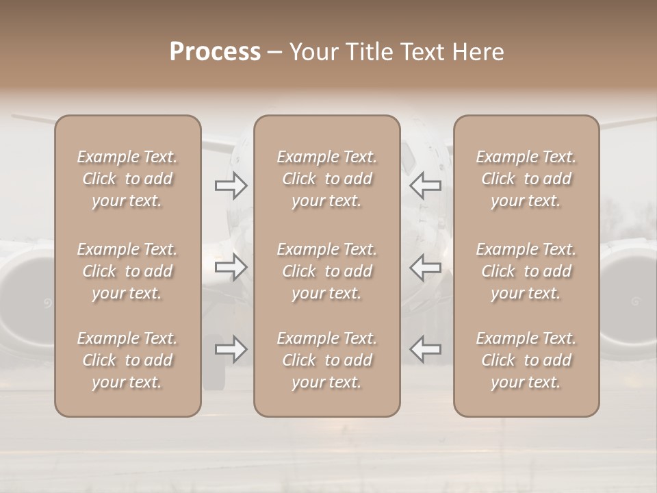 Transportation Front Depart PowerPoint Template
