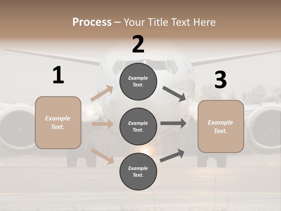 Transportation Front Depart PowerPoint Template