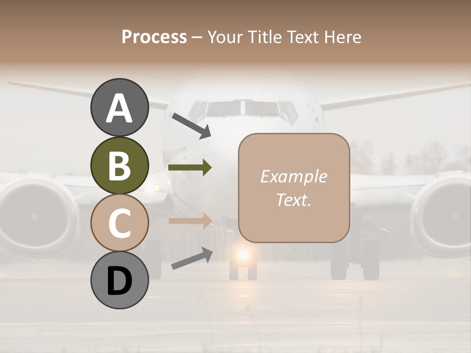 Transportation Front Depart PowerPoint Template