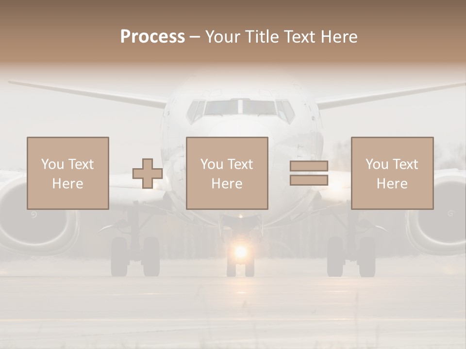 Transportation Front Depart PowerPoint Template