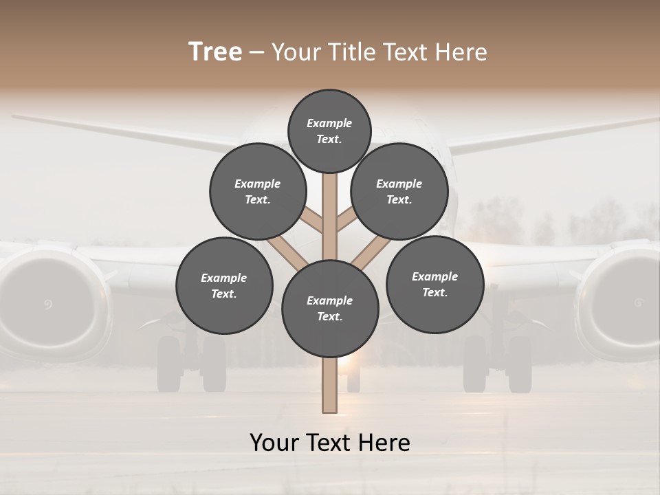 Transportation Front Depart PowerPoint Template