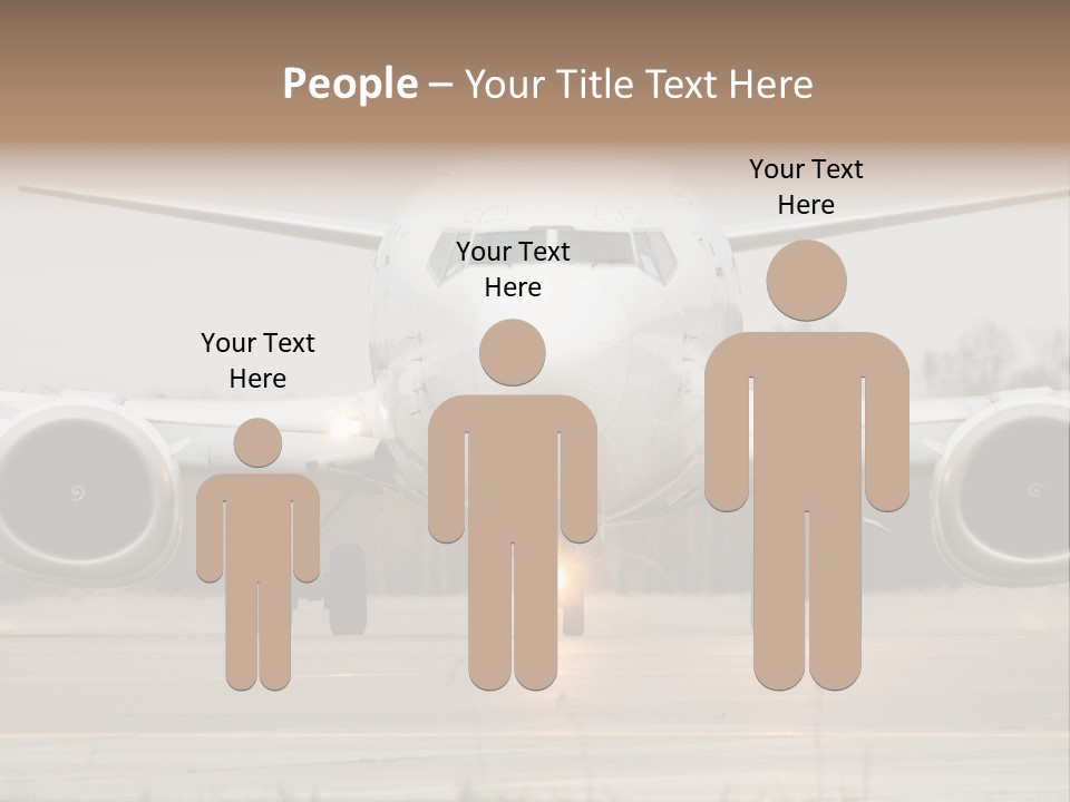 Transportation Front Depart PowerPoint Template