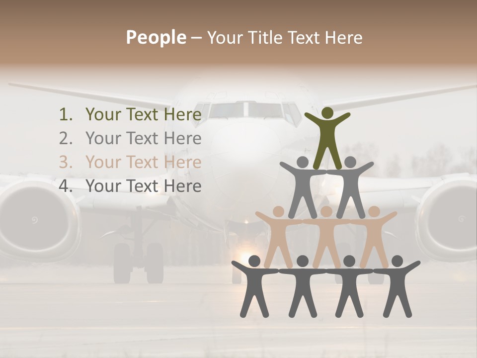 Transportation Front Depart PowerPoint Template