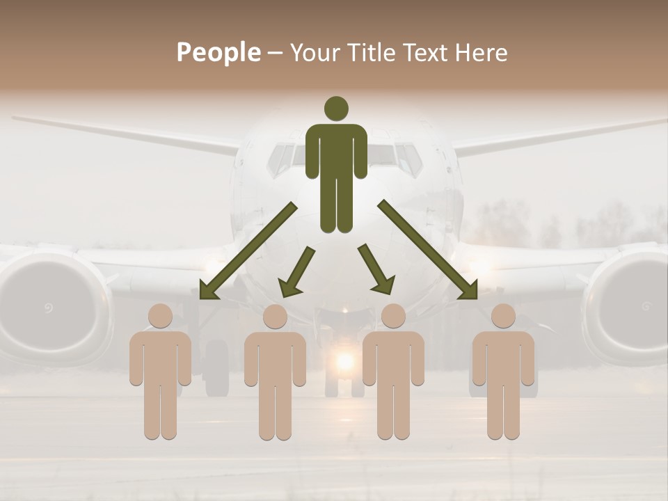 Transportation Front Depart PowerPoint Template