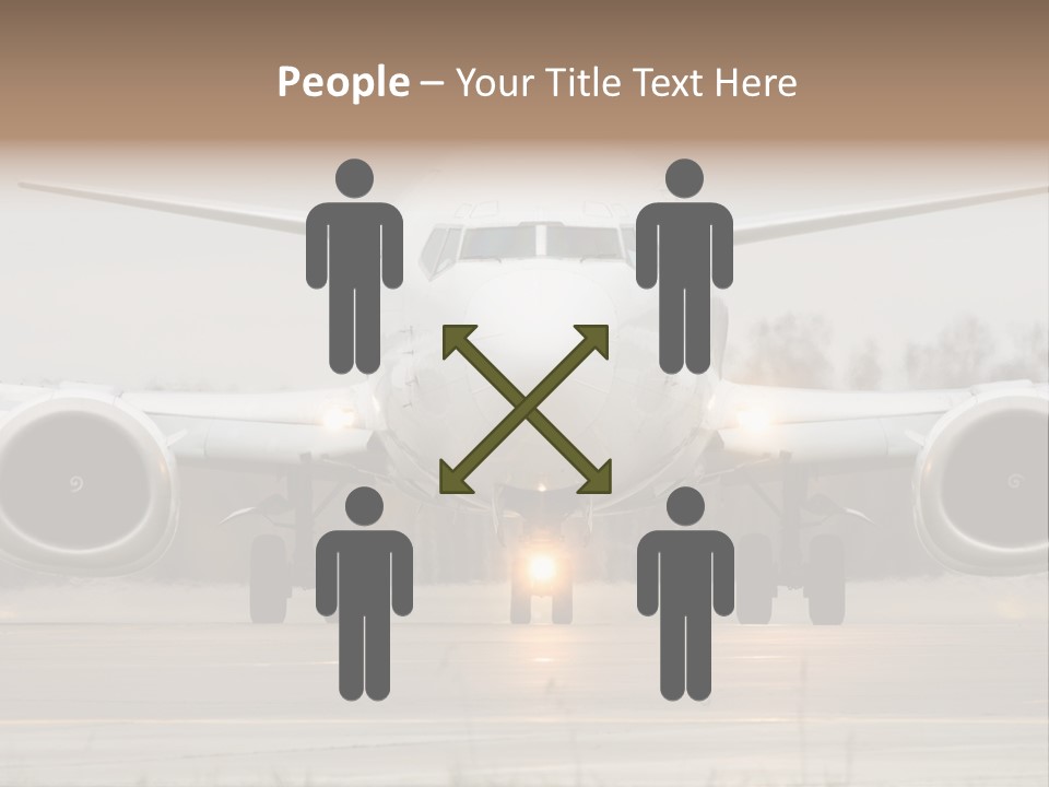 Transportation Front Depart PowerPoint Template