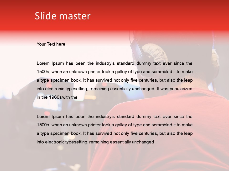 Focus Image View PowerPoint Template