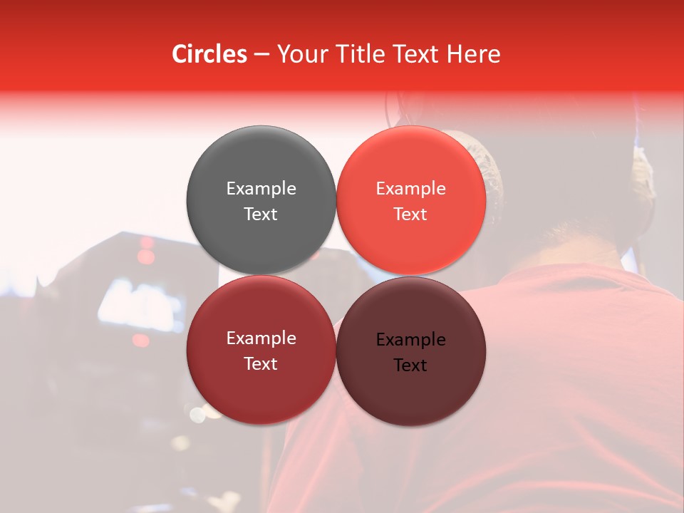 Focus Image View PowerPoint Template
