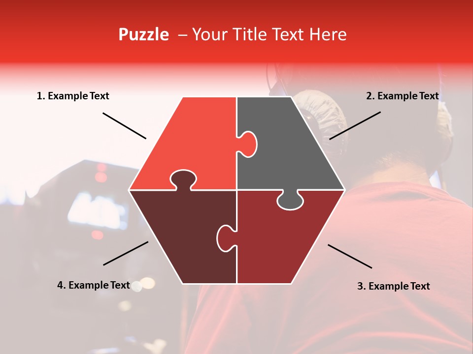 Focus Image View PowerPoint Template