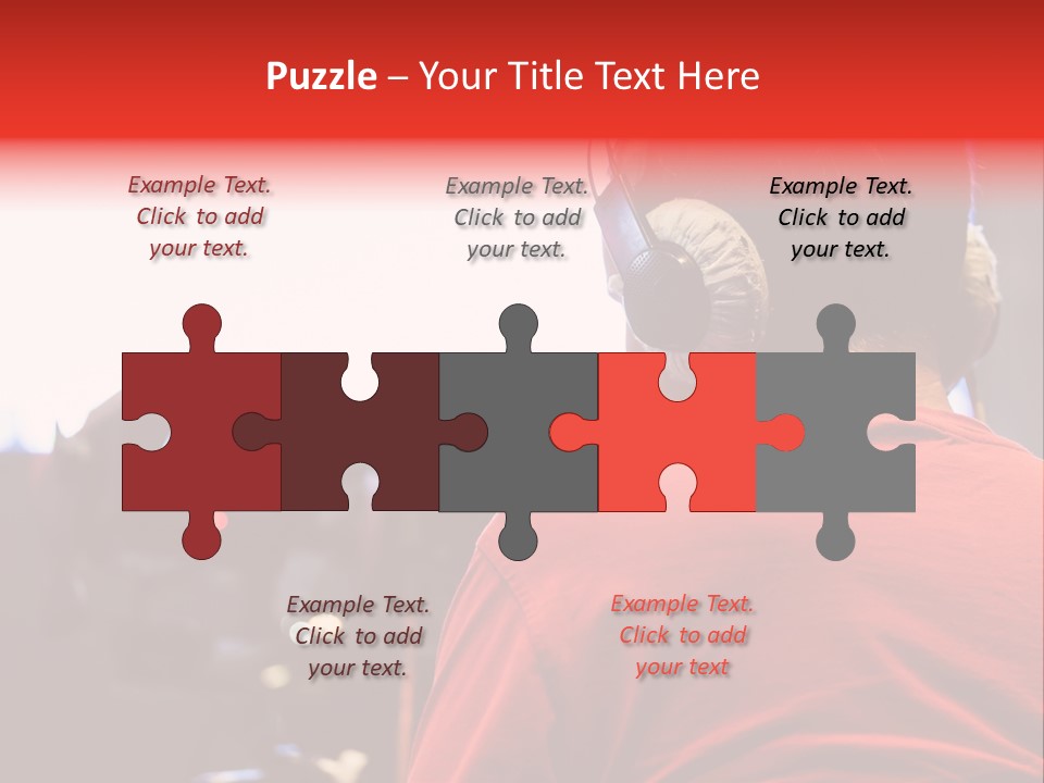 Focus Image View PowerPoint Template
