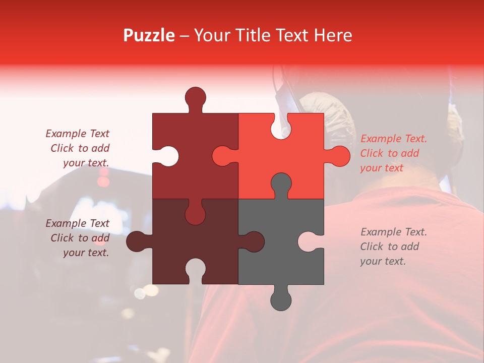 Focus Image View PowerPoint Template