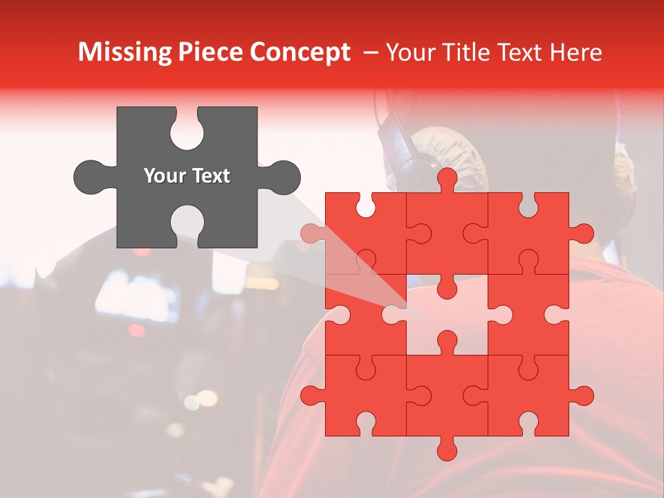 Focus Image View PowerPoint Template