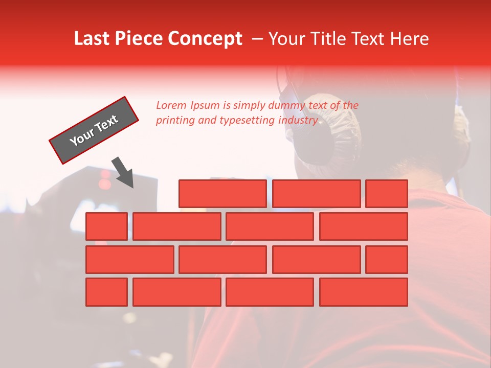 Focus Image View PowerPoint Template