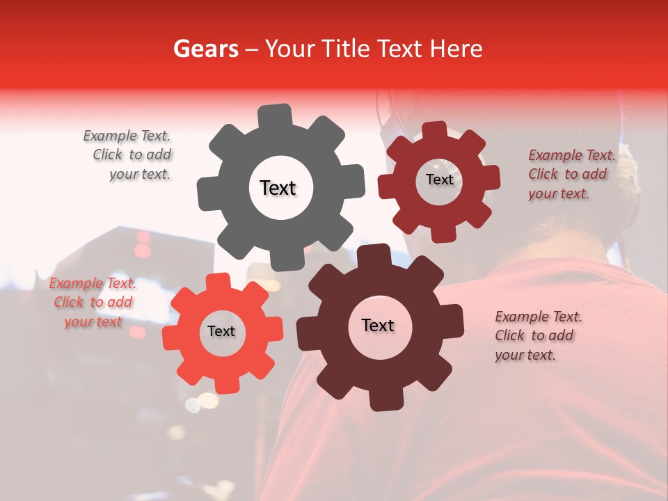 Focus Image View PowerPoint Template