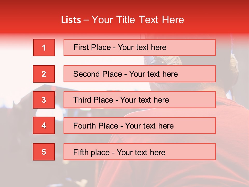 Focus Image View PowerPoint Template