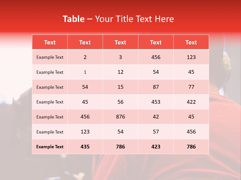 Focus Image View PowerPoint Template