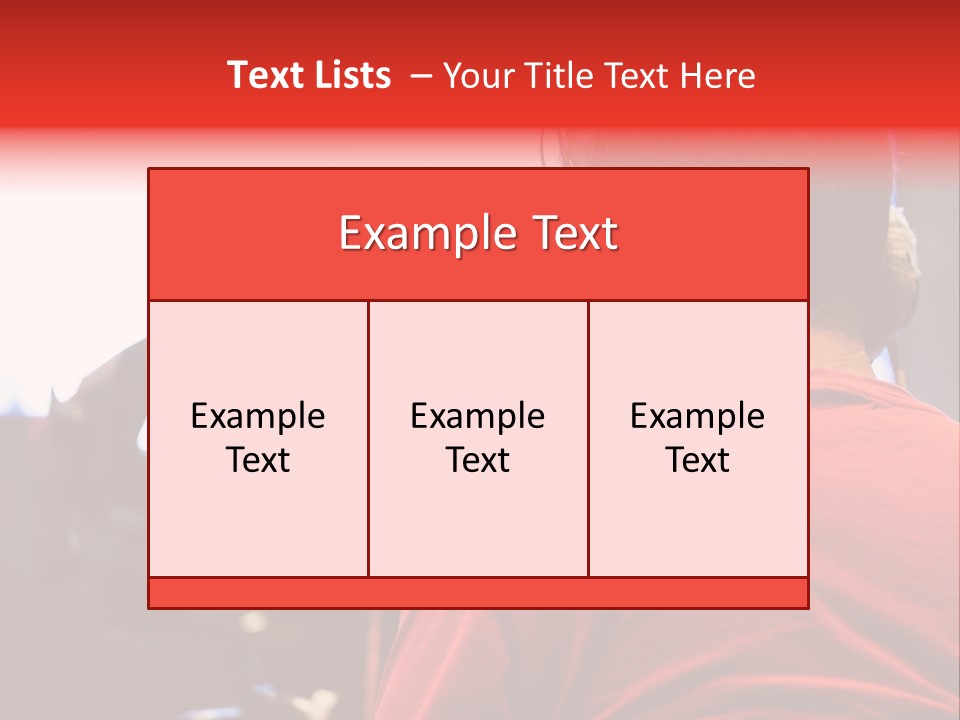 Focus Image View PowerPoint Template