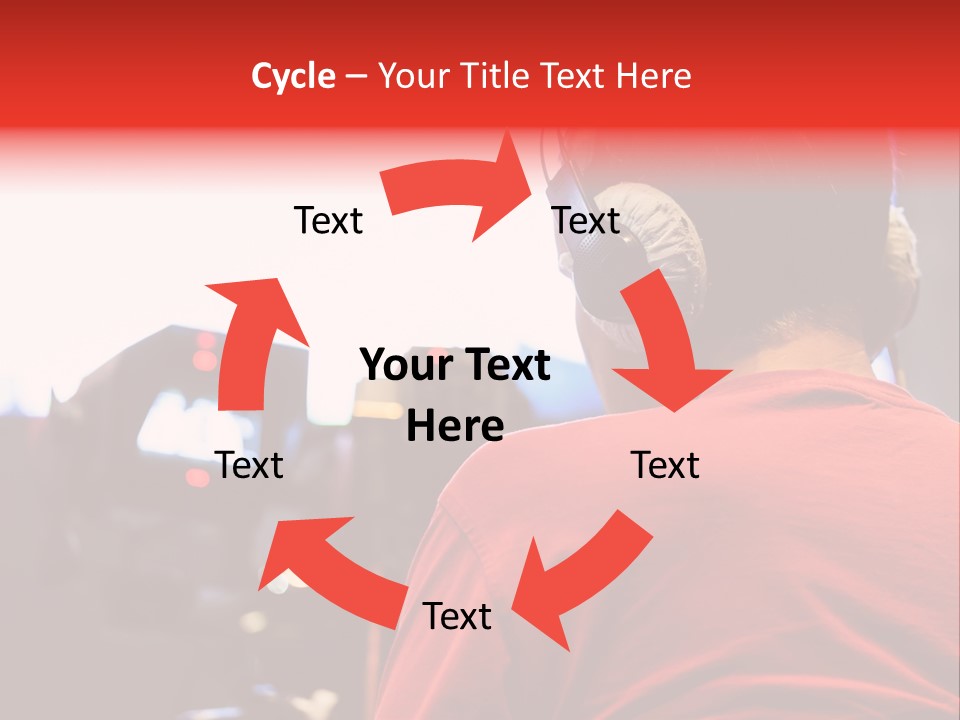 Focus Image View PowerPoint Template