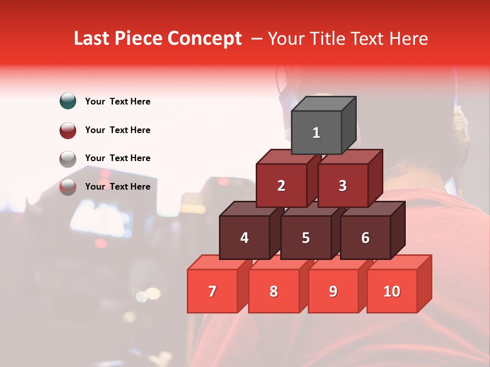 Focus Image View PowerPoint Template