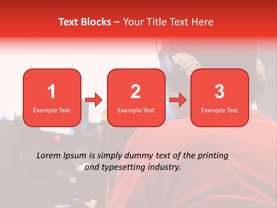 Focus Image View PowerPoint Template