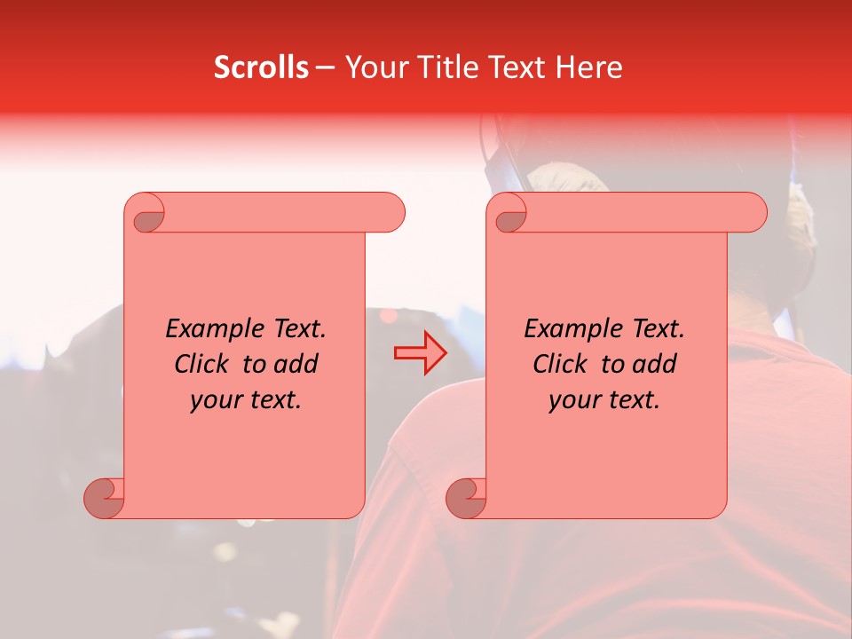 Focus Image View PowerPoint Template