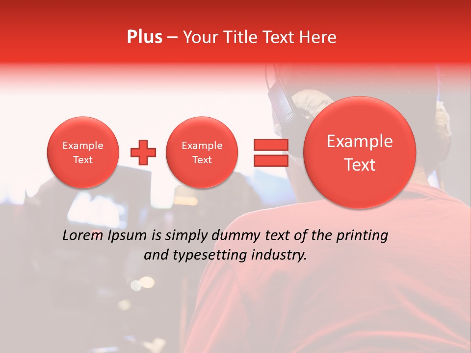 Focus Image View PowerPoint Template