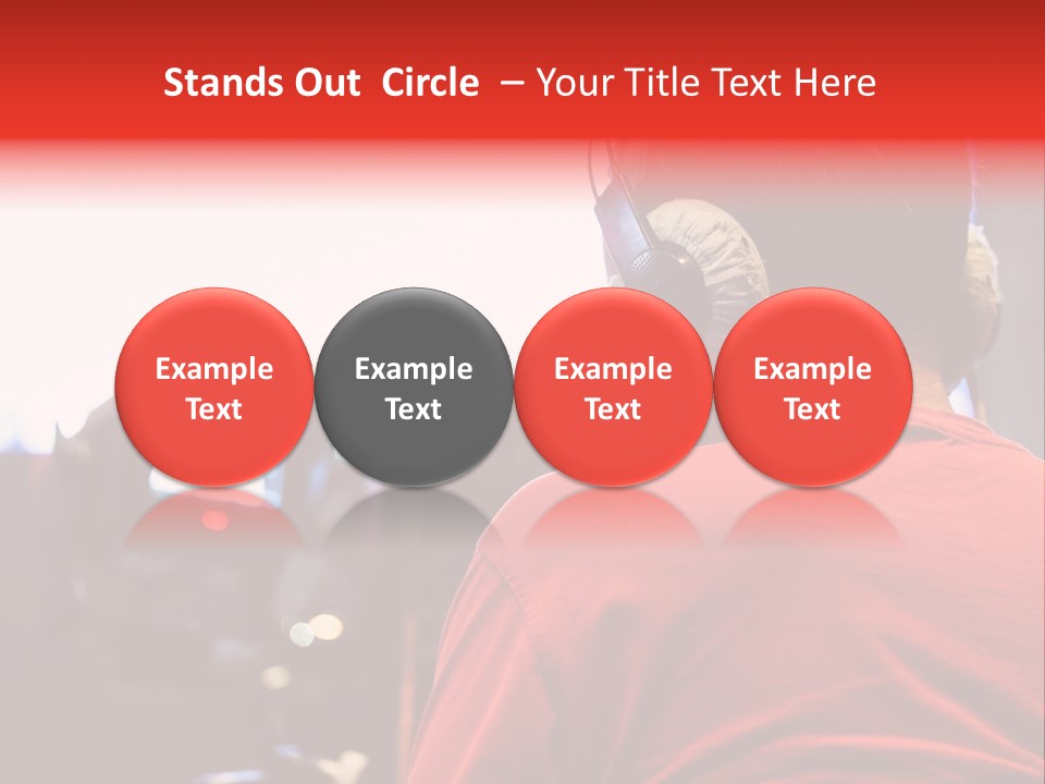 Focus Image View PowerPoint Template