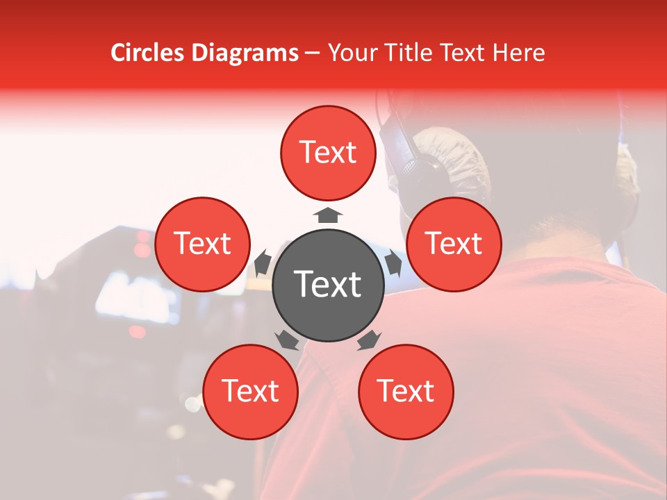 Focus Image View PowerPoint Template