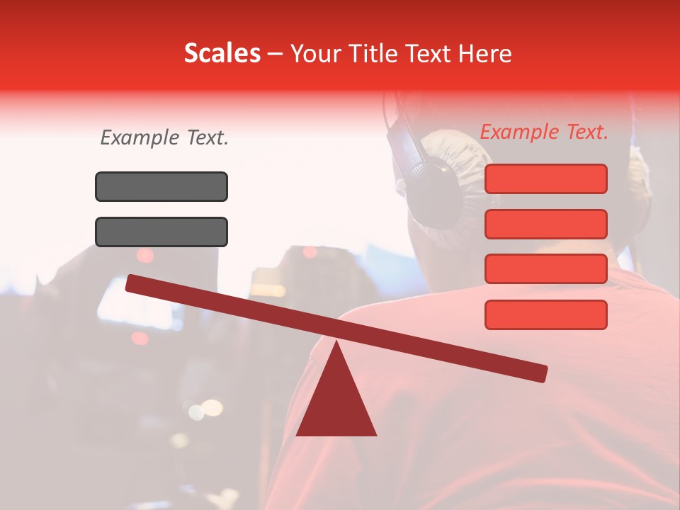 Focus Image View PowerPoint Template