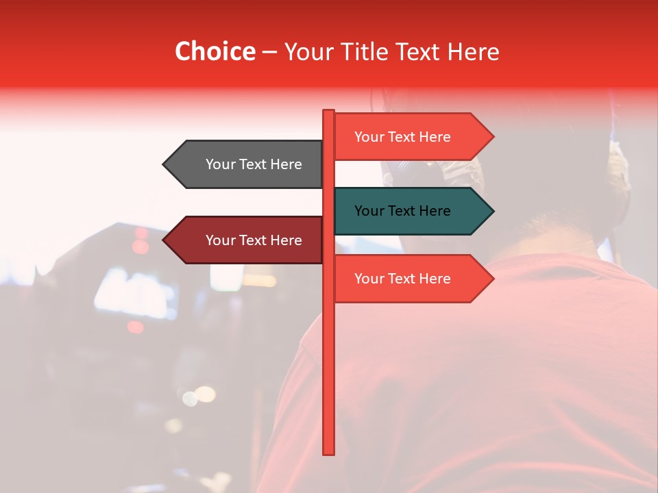 Focus Image View PowerPoint Template