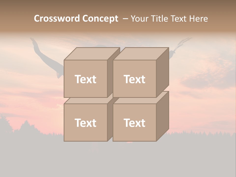 Night Herb Female PowerPoint Template
