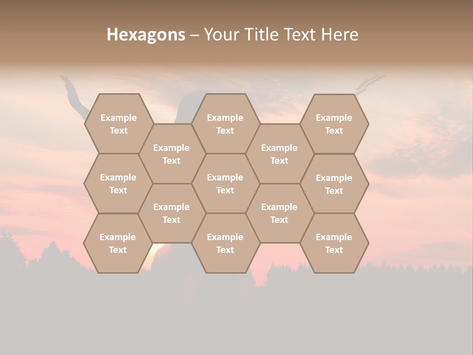 Night Herb Female PowerPoint Template