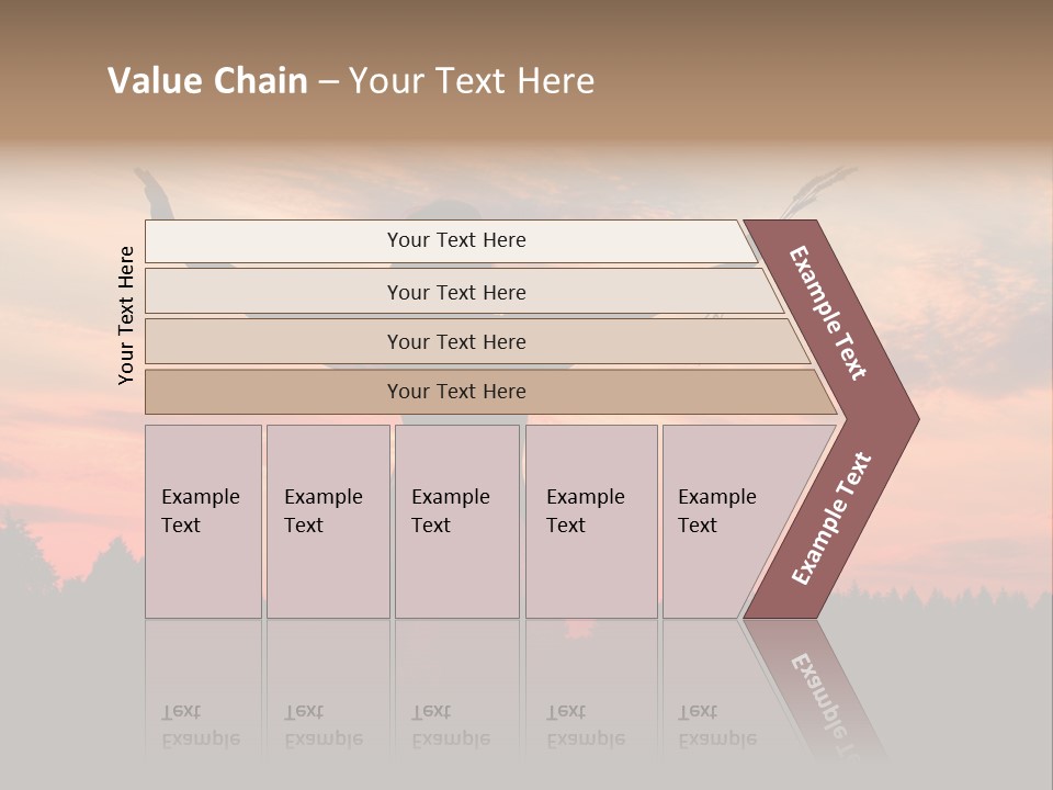 Night Herb Female PowerPoint Template