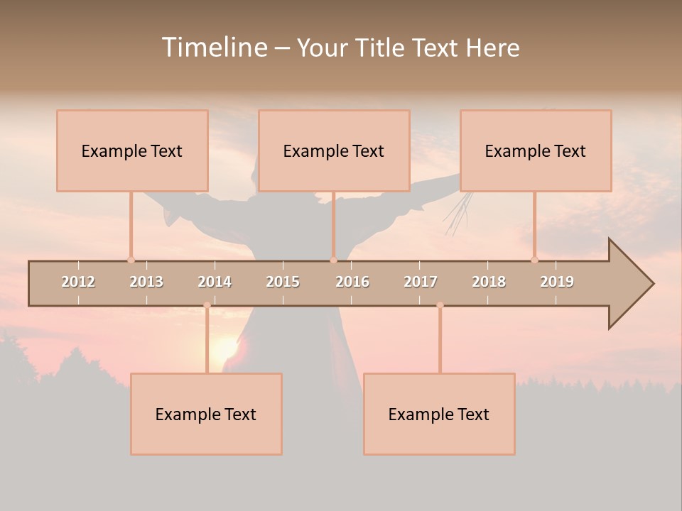 Night Herb Female PowerPoint Template