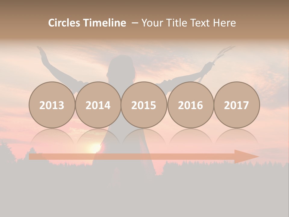 Night Herb Female PowerPoint Template