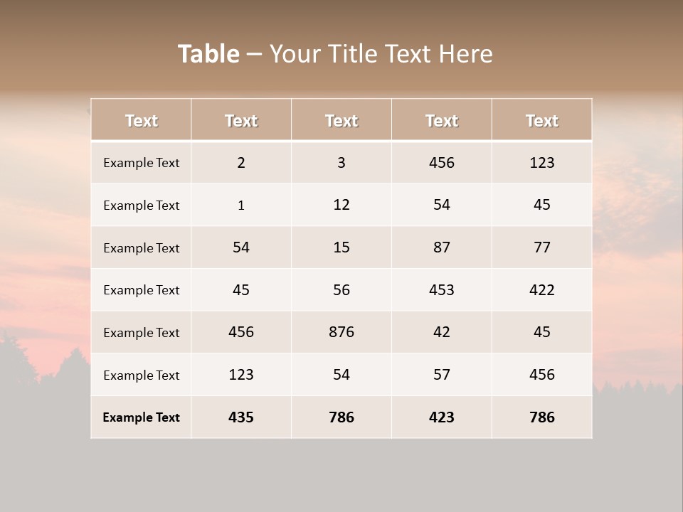Night Herb Female PowerPoint Template