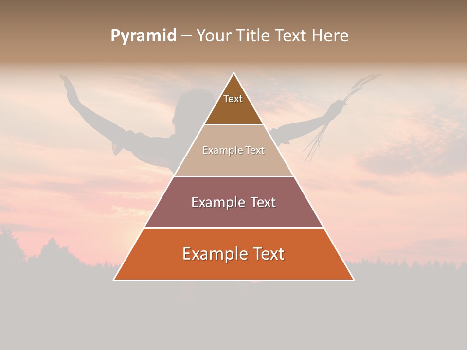 Night Herb Female PowerPoint Template