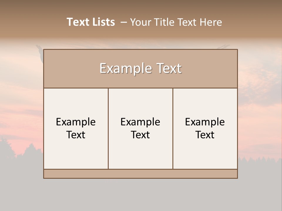 Night Herb Female PowerPoint Template