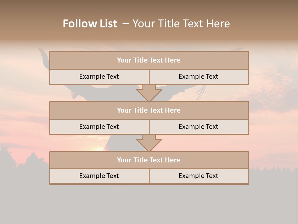 Night Herb Female PowerPoint Template