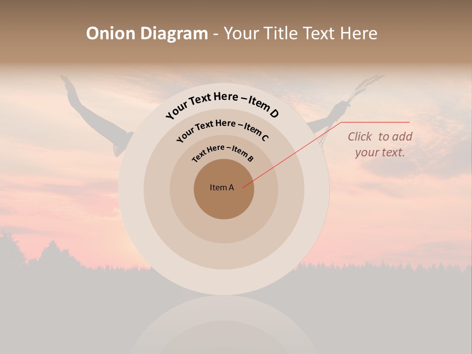 Night Herb Female PowerPoint Template