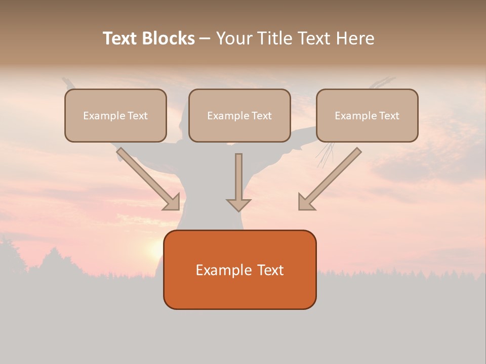 Night Herb Female PowerPoint Template