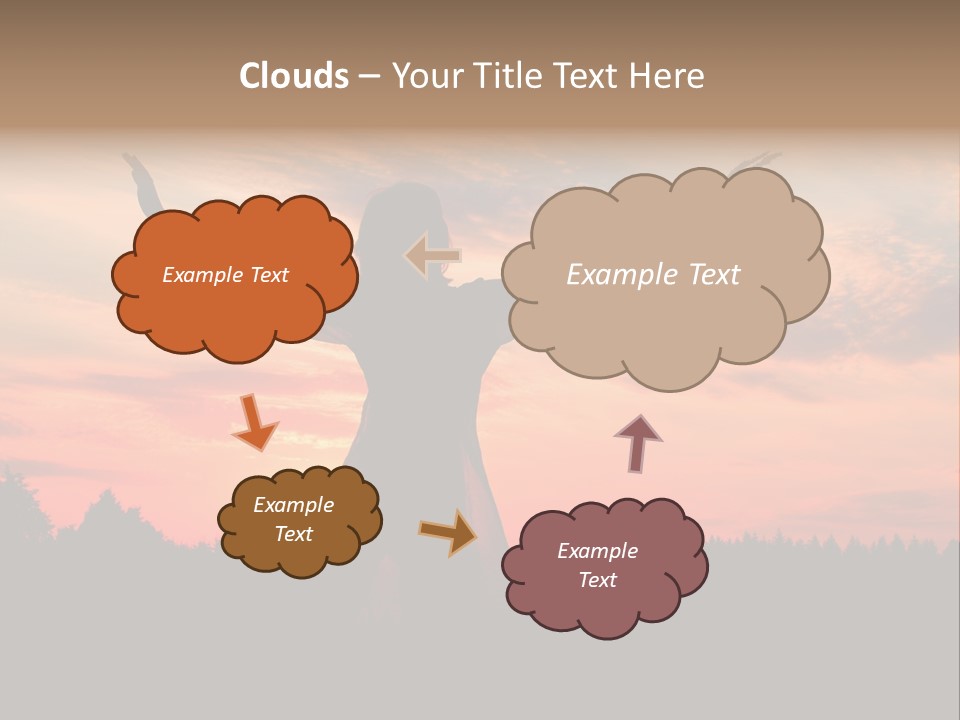 Night Herb Female PowerPoint Template