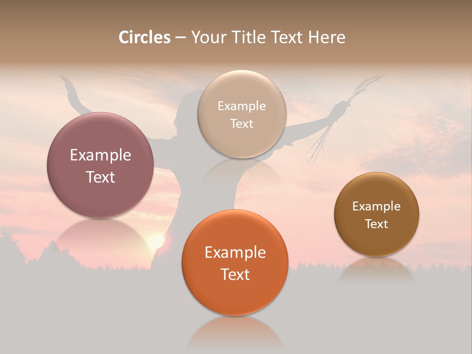 Night Herb Female PowerPoint Template