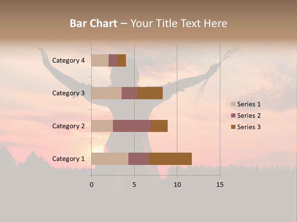 Night Herb Female PowerPoint Template