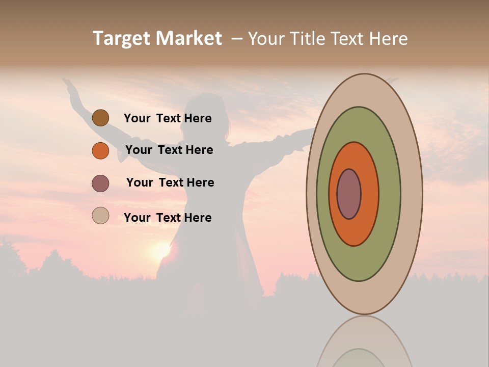 Night Herb Female PowerPoint Template