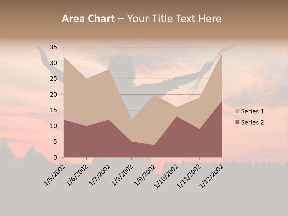 Night Herb Female PowerPoint Template