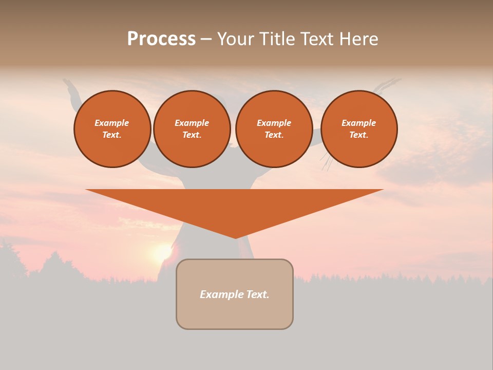 Night Herb Female PowerPoint Template