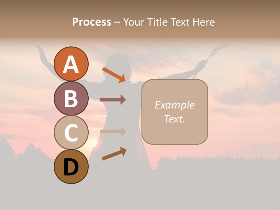 Night Herb Female PowerPoint Template