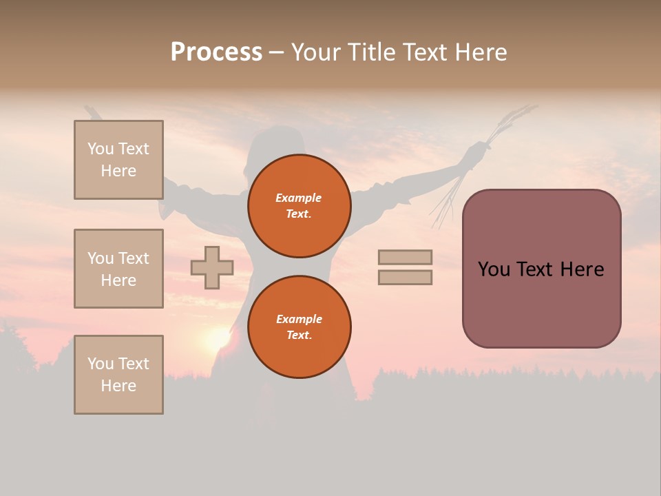 Night Herb Female PowerPoint Template