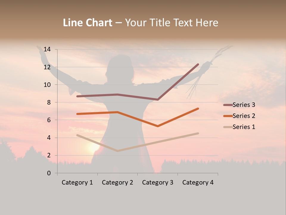 Night Herb Female PowerPoint Template