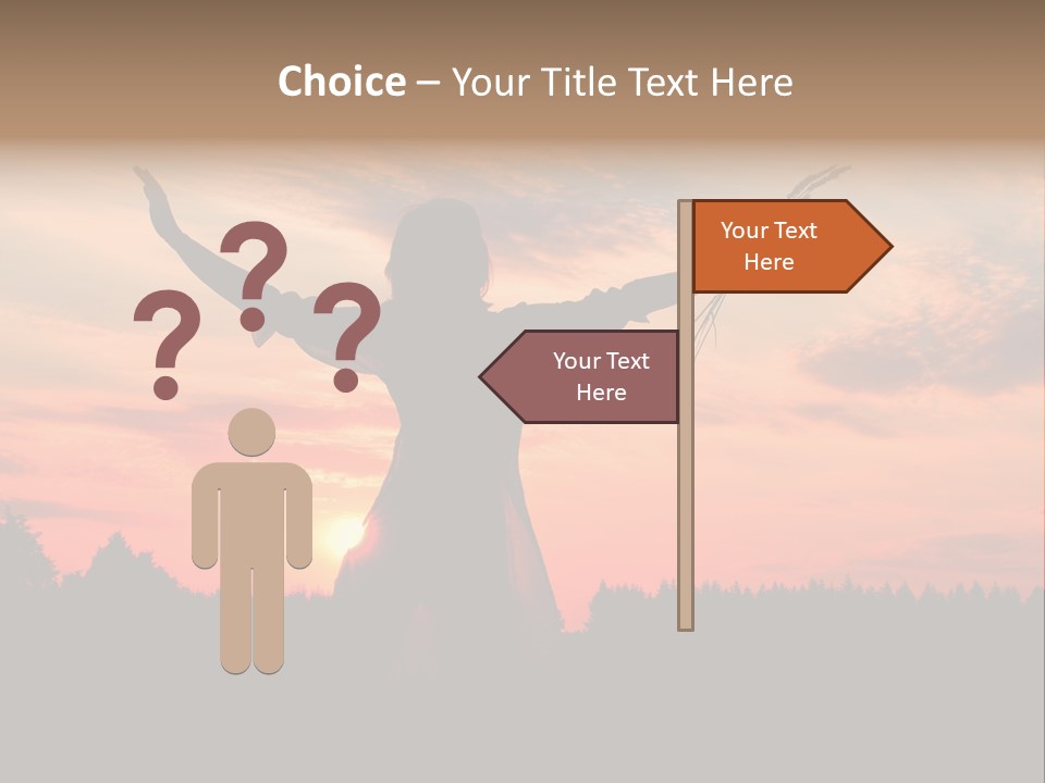 Night Herb Female PowerPoint Template